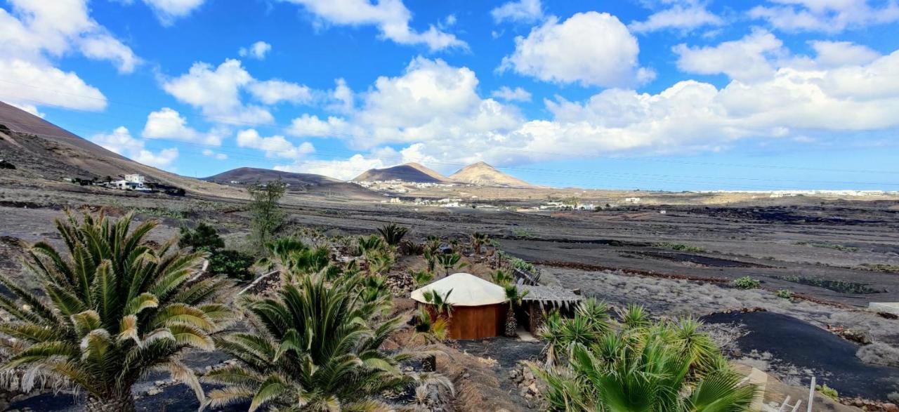 Gemuetliche Holzjurte La Asomada Lanzarote Apartment Tias Ngoại thất bức ảnh